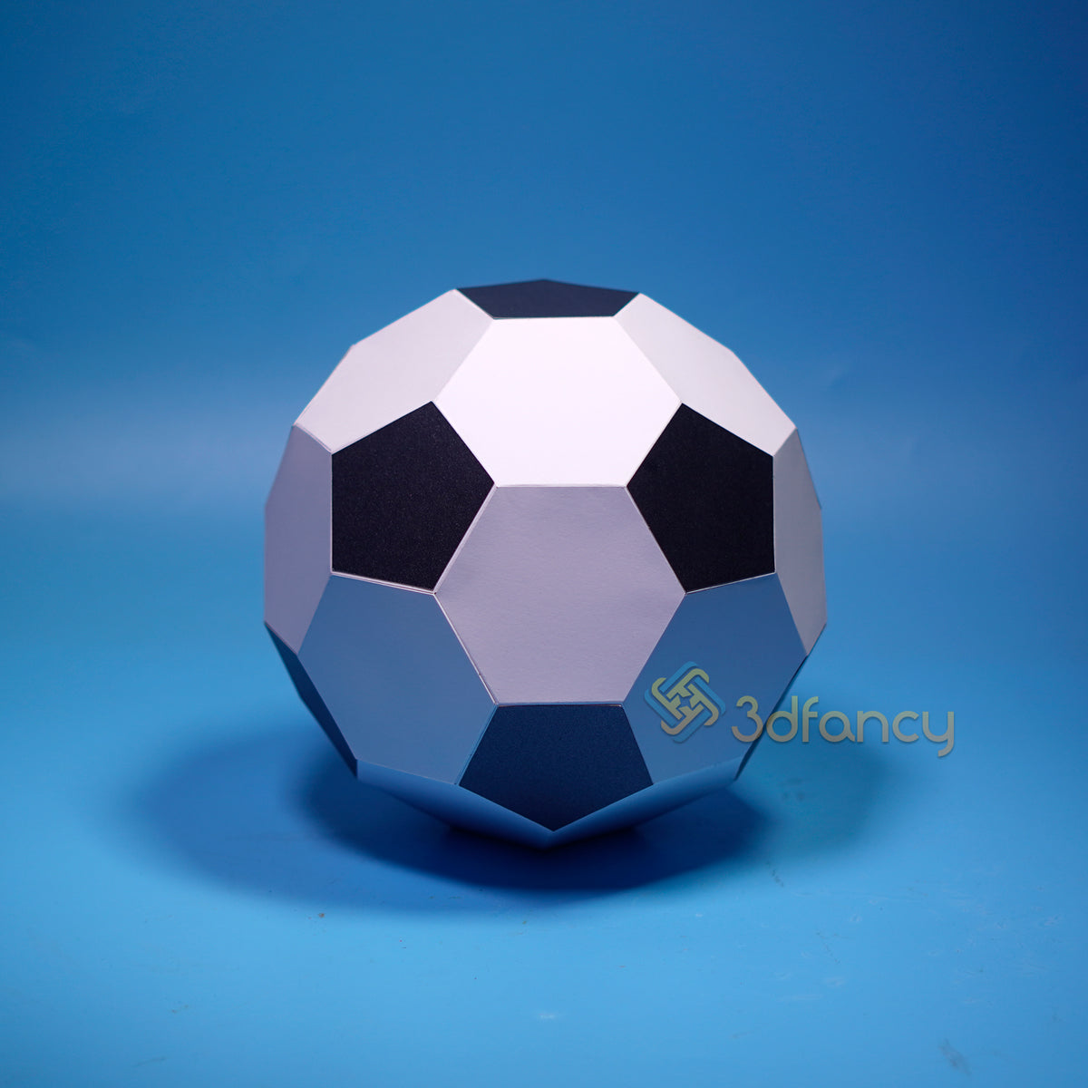 3d paper hotsell soccer ball template