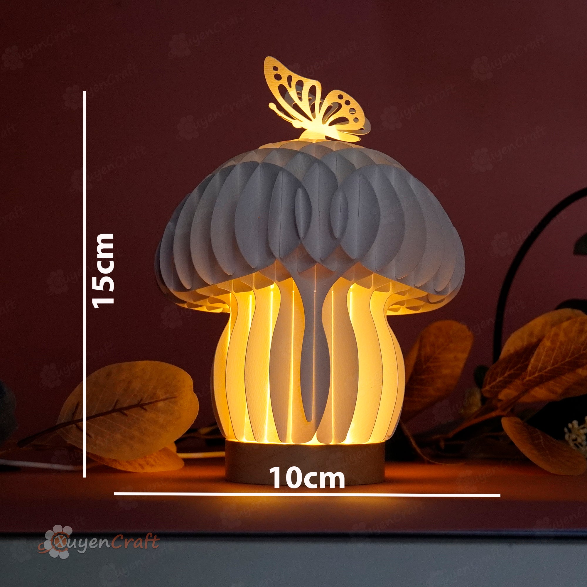 FREE SVG Download 3D Pop Up Mushrooms PopUp