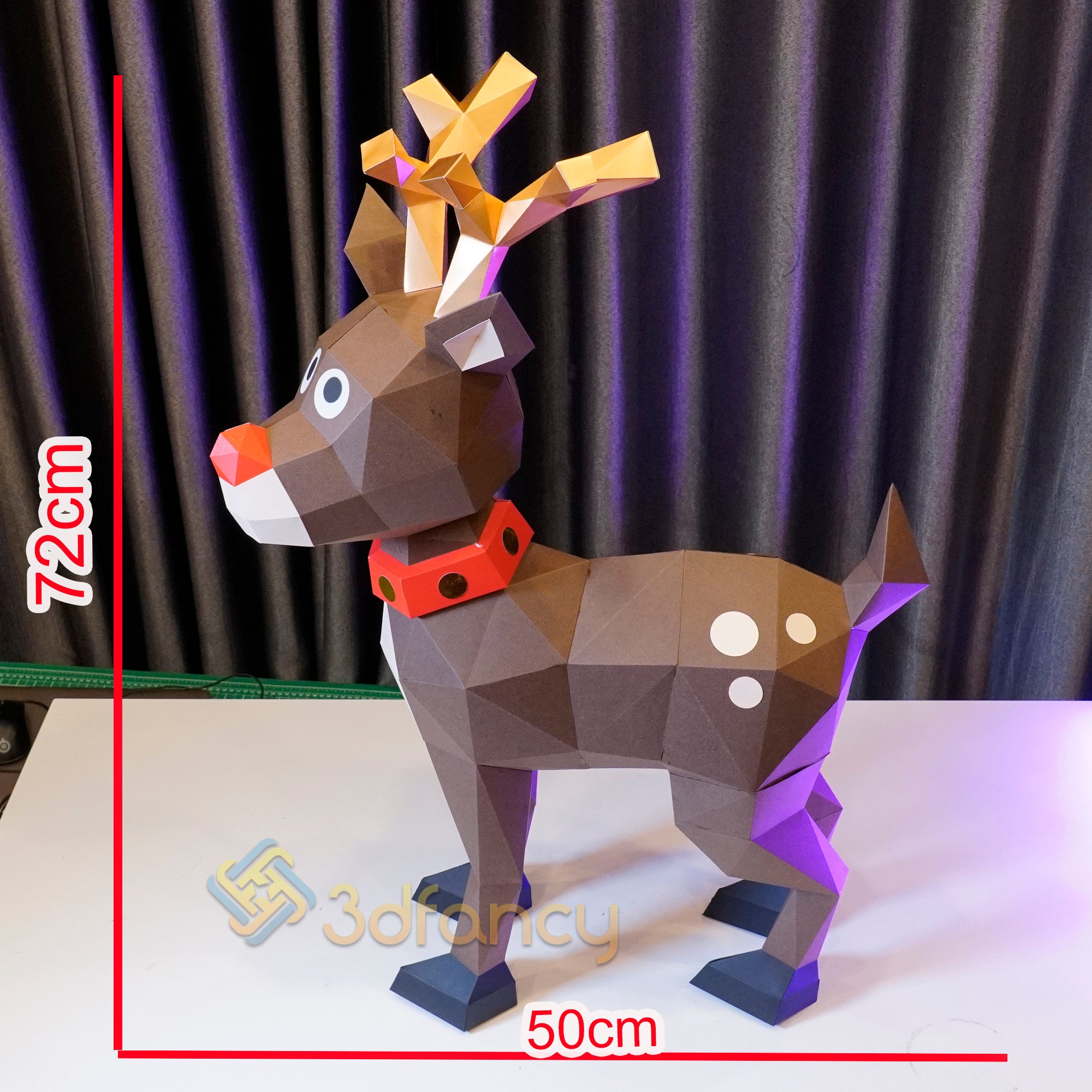 Reindeer Papercraft cricut projects