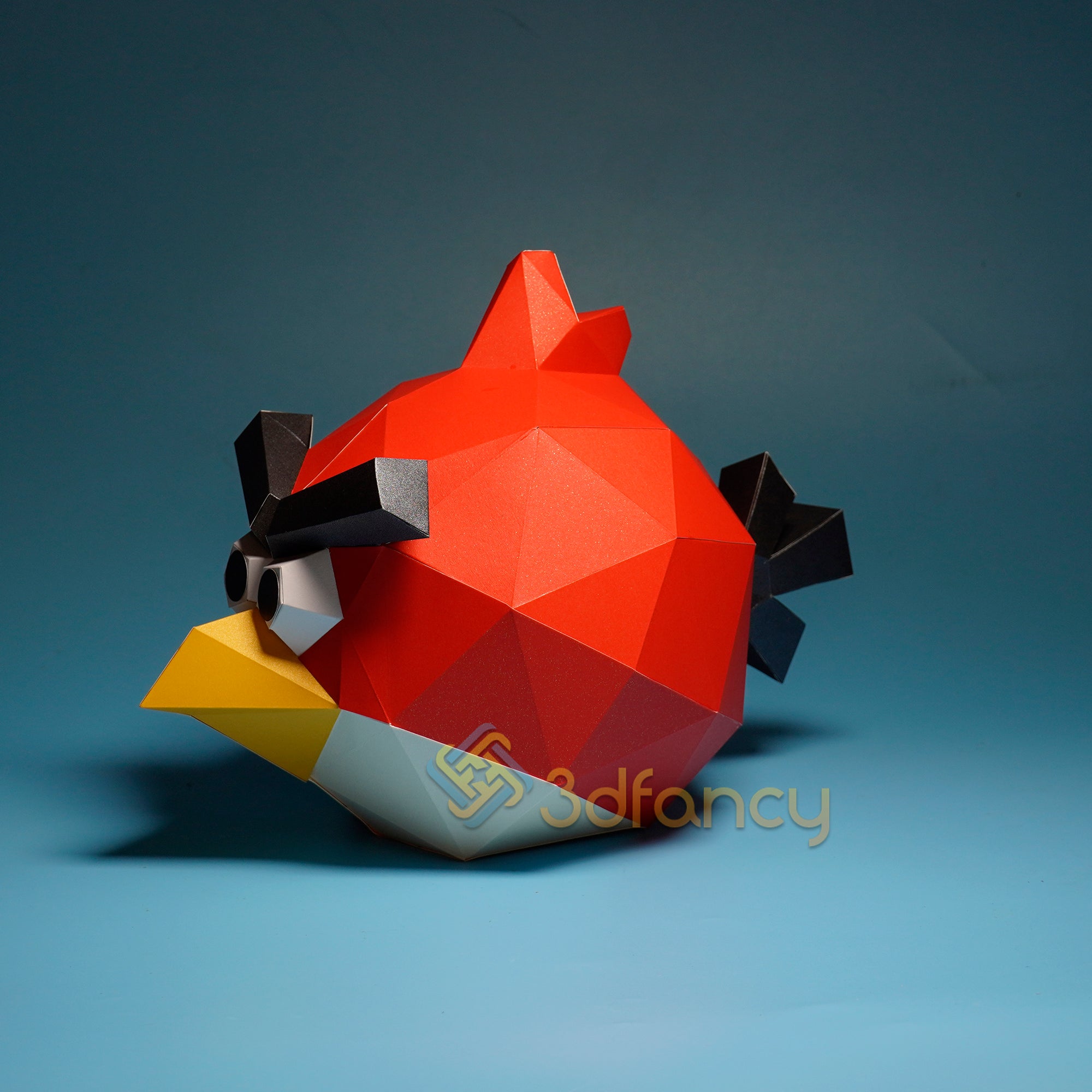 angry birds papercraft red