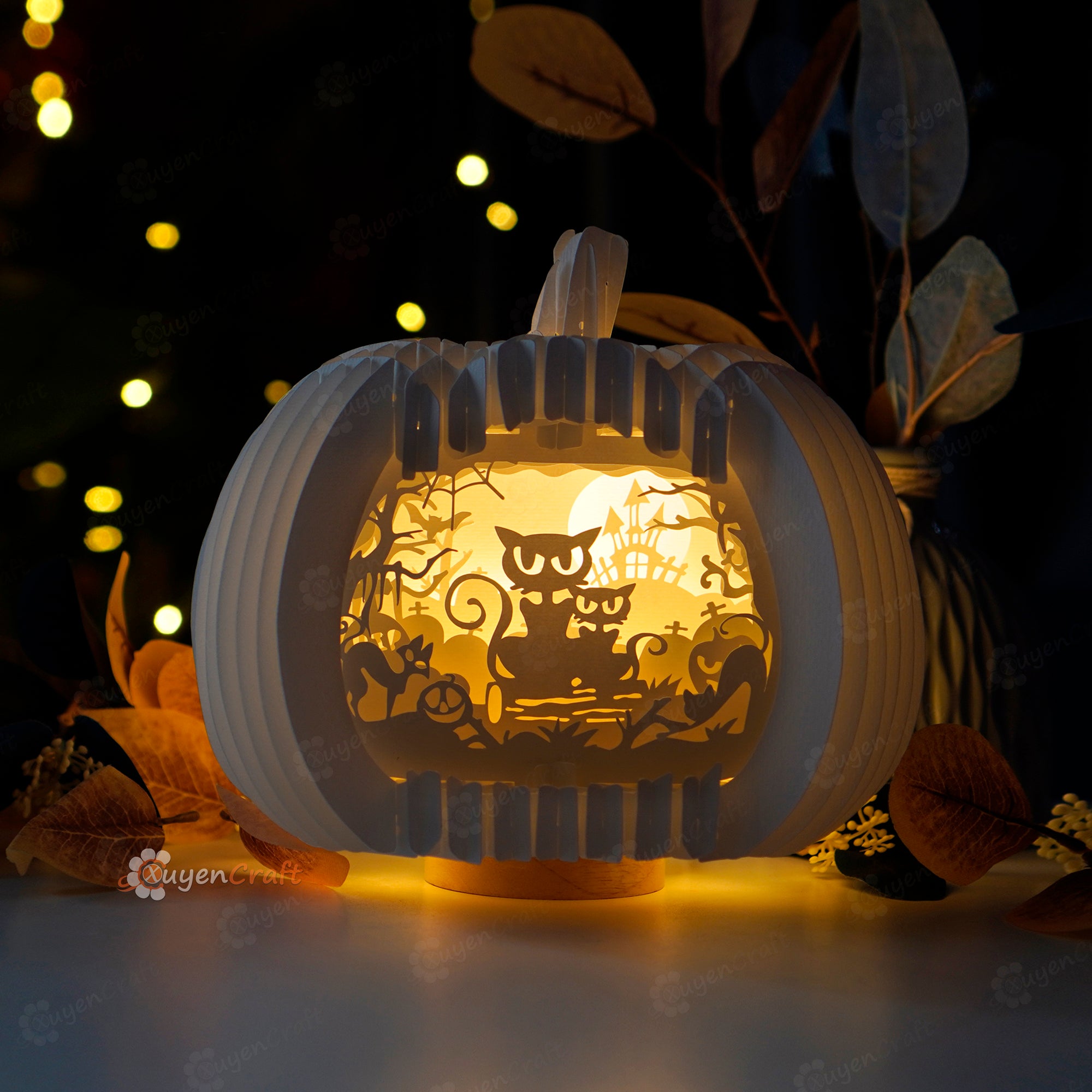 halloween pumpkin pop up 3d svg cricut projects