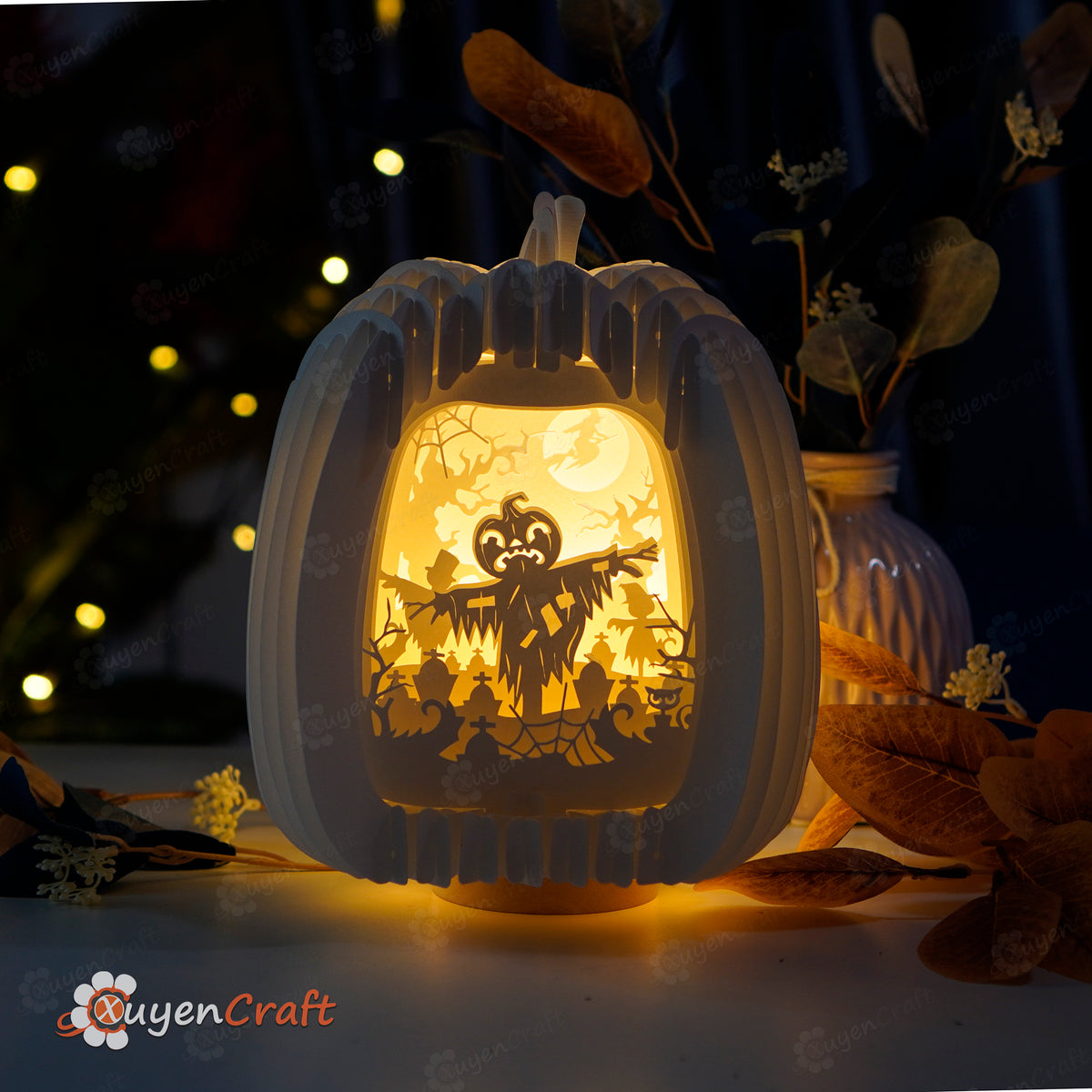 3MF file Pumpkin Halloween Straw Topper・3D printing design to download・Cults