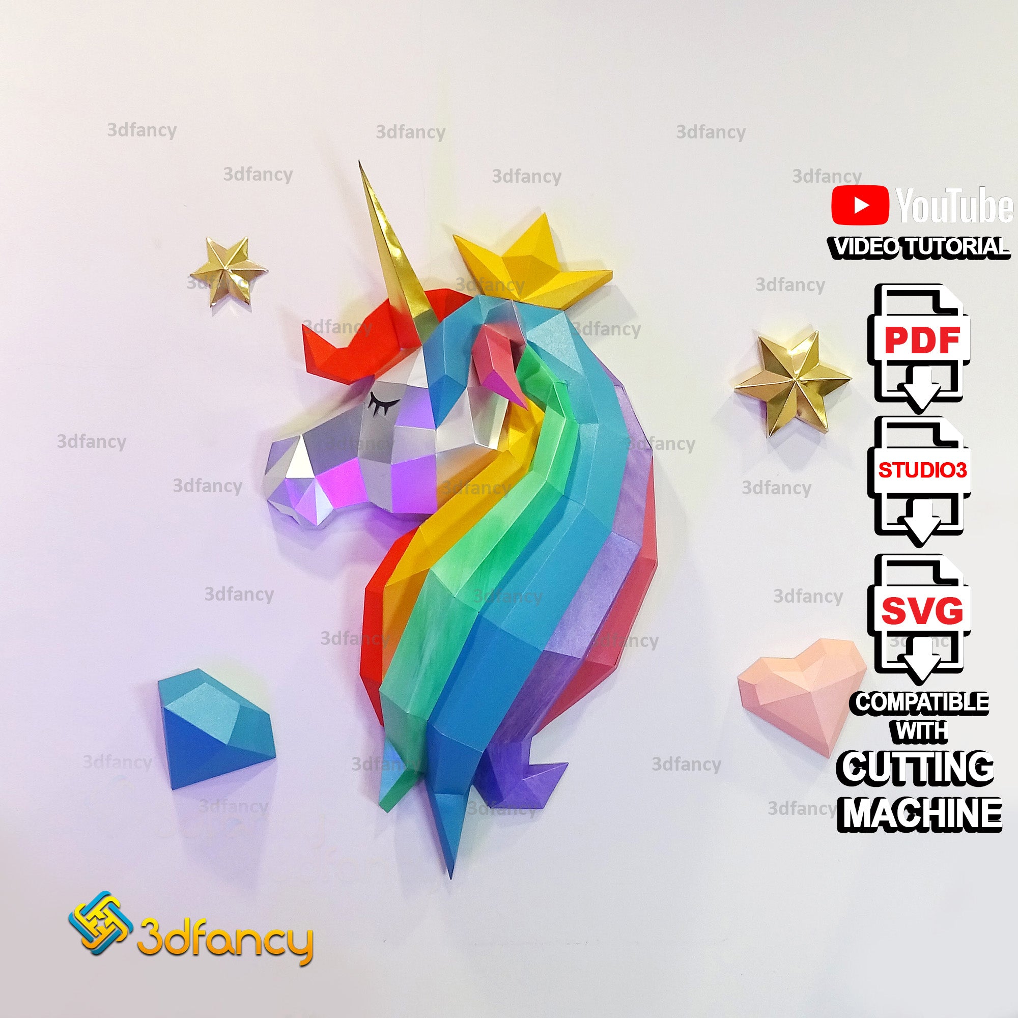 Fond De Licorne Arc-en-ciel Fantastique | Vecteur Premium Fond De Licorne Arc-en-ciel Fantastique | Vecteur Premium