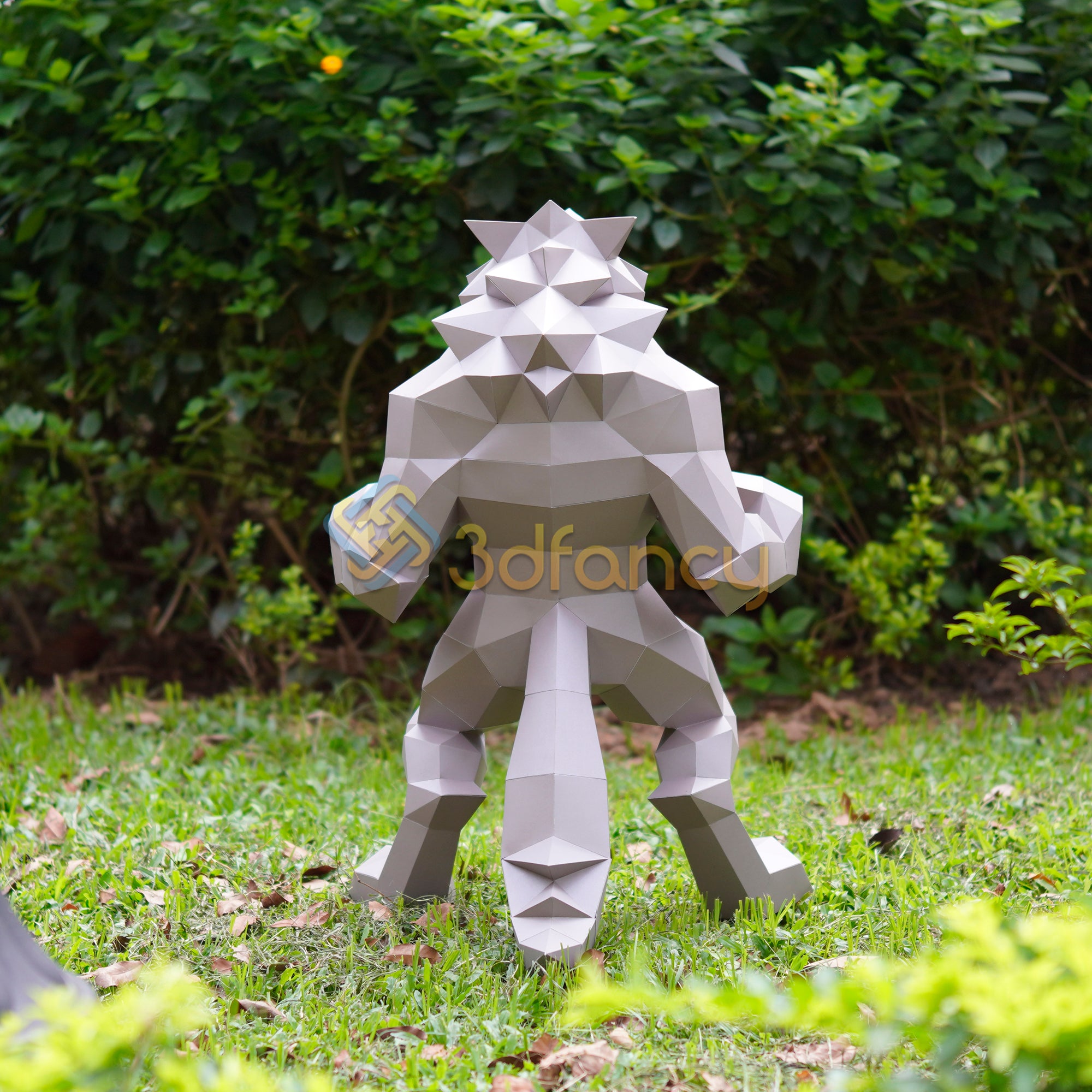 3D Papercraft Werewolf PDF, SVG, Studio Template – 3dfancy
