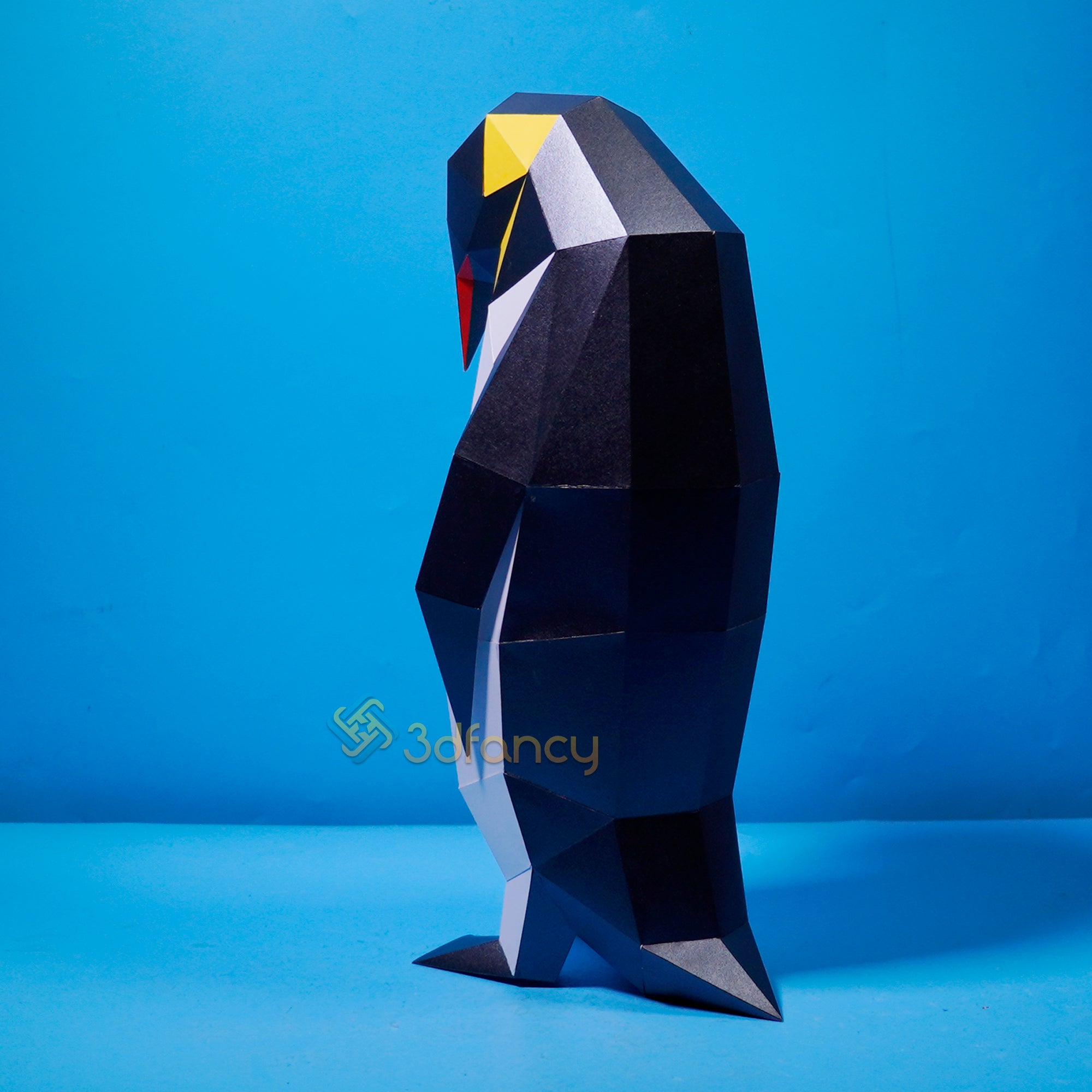 Family Penguin Papercraft PDF, SVG, Studio Template - DIY Papercraft E ...