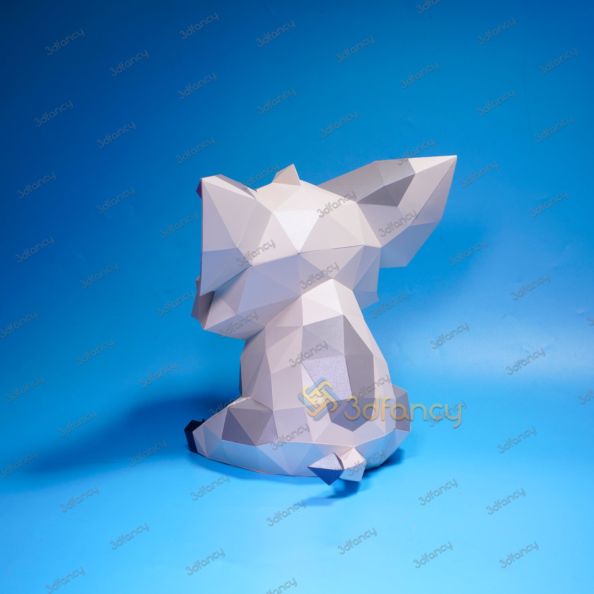3d Papercraft Pokemon Eevee PDF SVG DXF Templates - Inspire Uplift in 2023