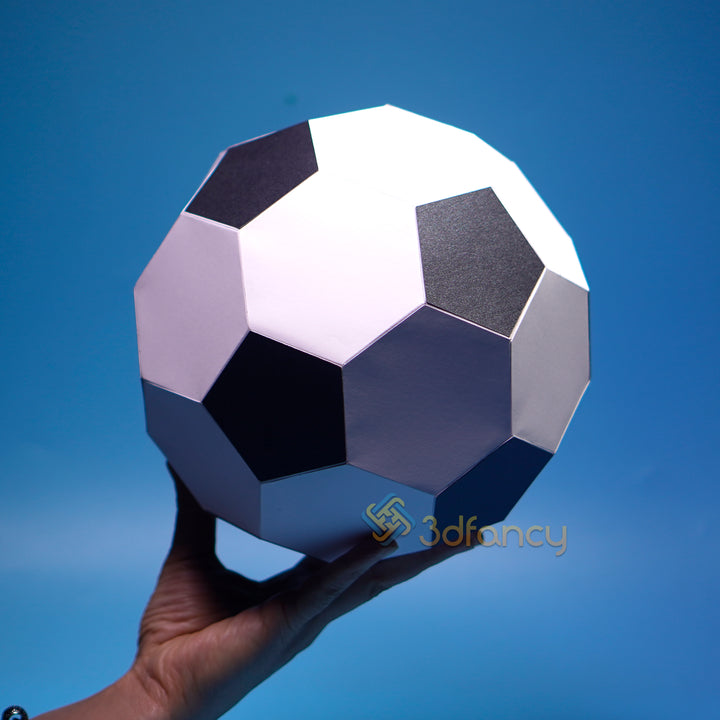 Papercraft Soccer Ball PDF, SVG Template for Cricut, Cameo 4, Scanncut – 3dfancy papercraft-soccer-ball-pdf-svg-template-for-cricut-cameo-4-scanncut-3dfancy