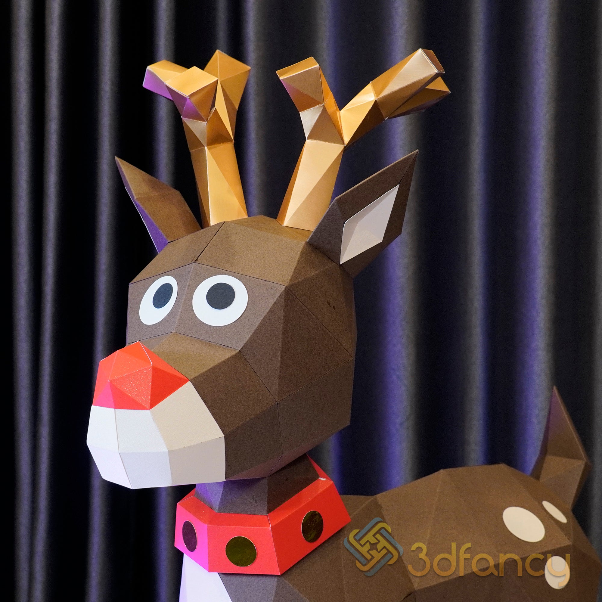 Reindeer Papercraft