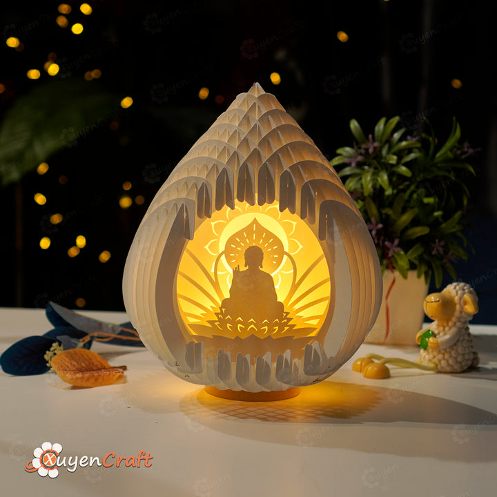 buddha popup svg templates buddha lanterns lamp 