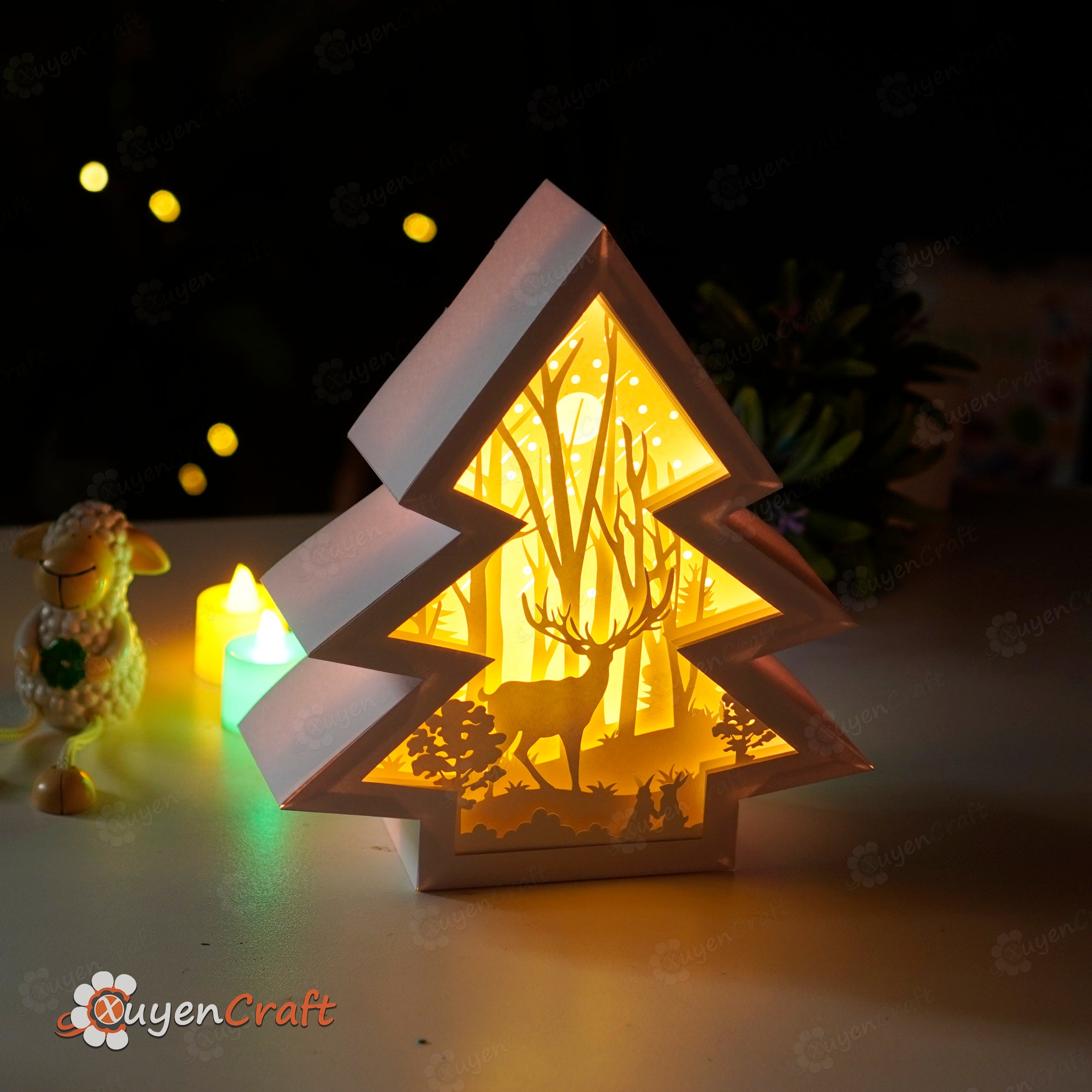 Christmas Paper Lanterns