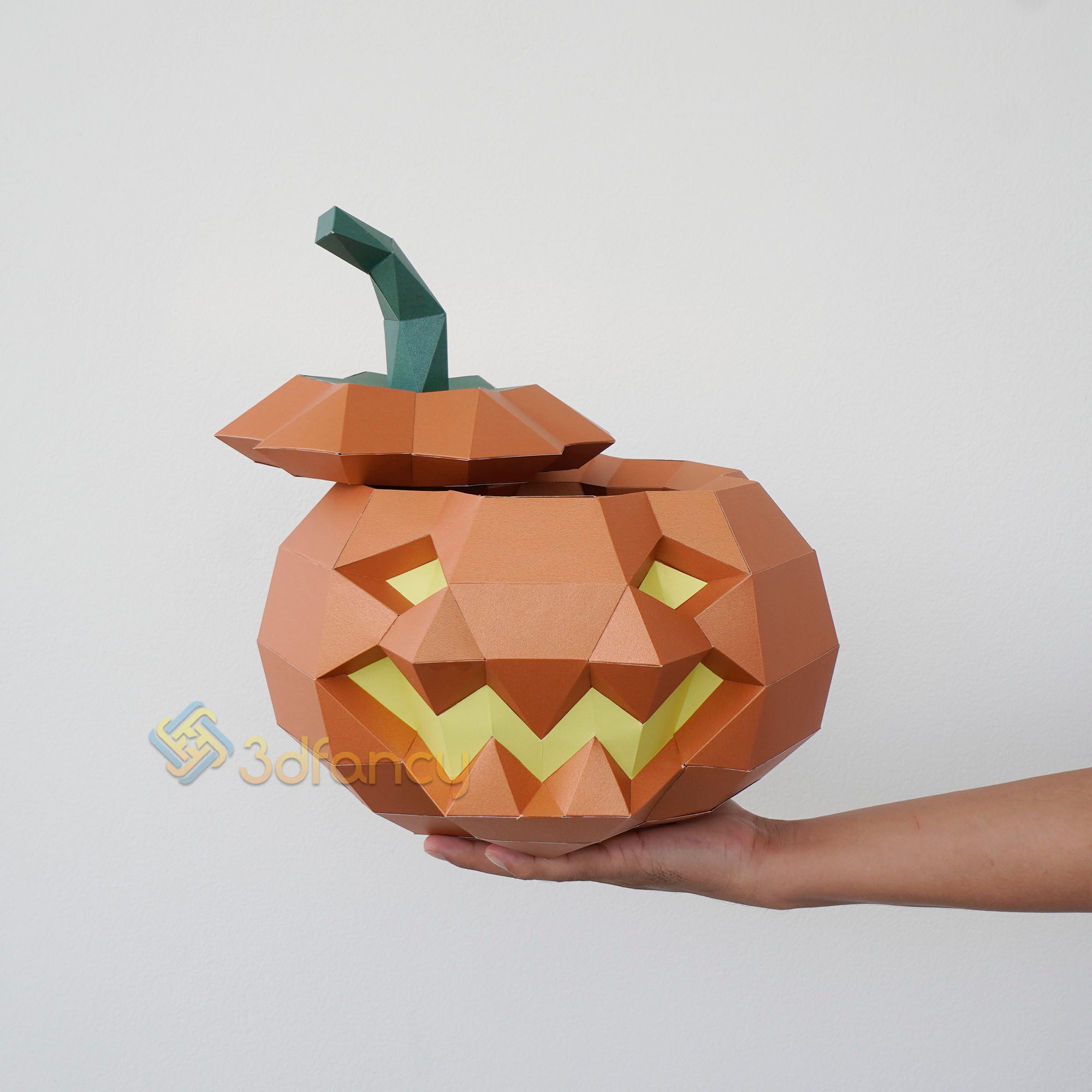 3D file cutter for polymer clay in 4 sizes, pumpkin for halloween  🎃・Template to download and 3D print・Cults
