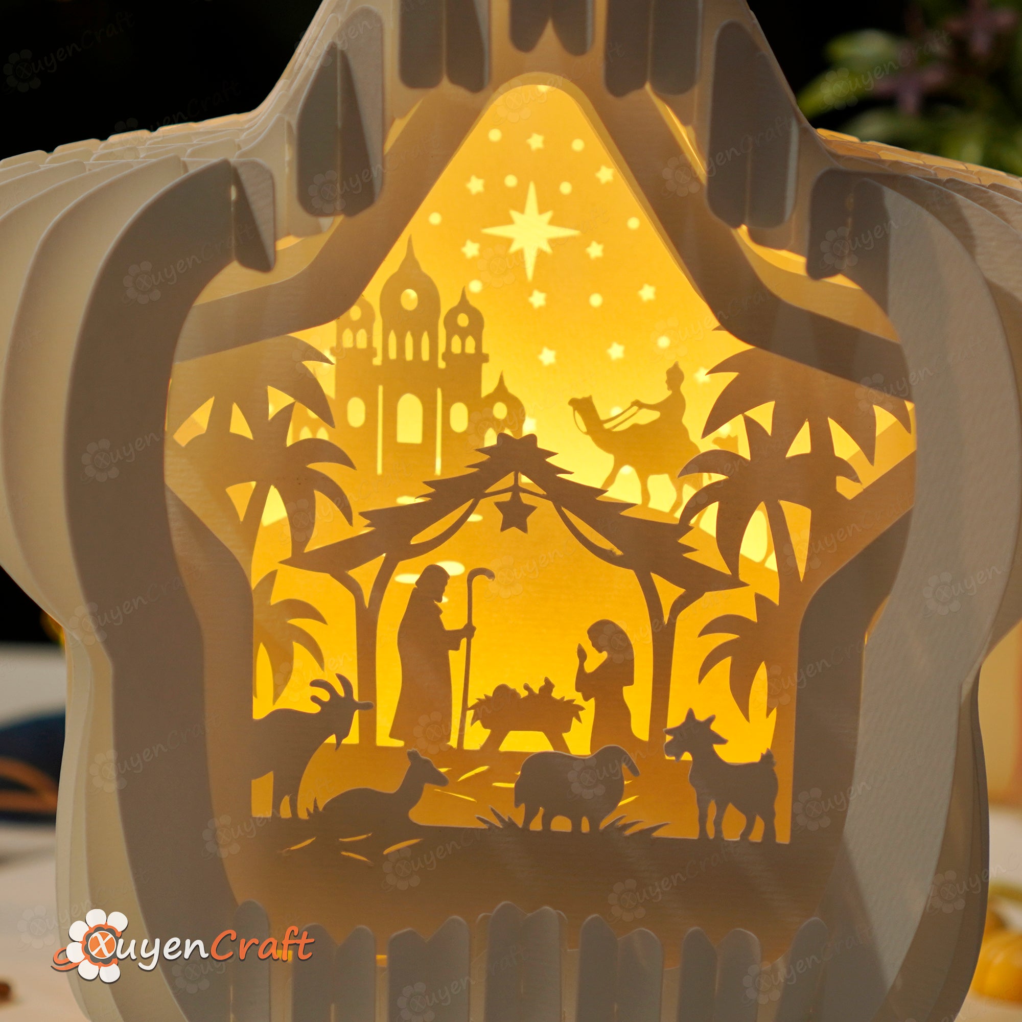 Nativity Scene Template