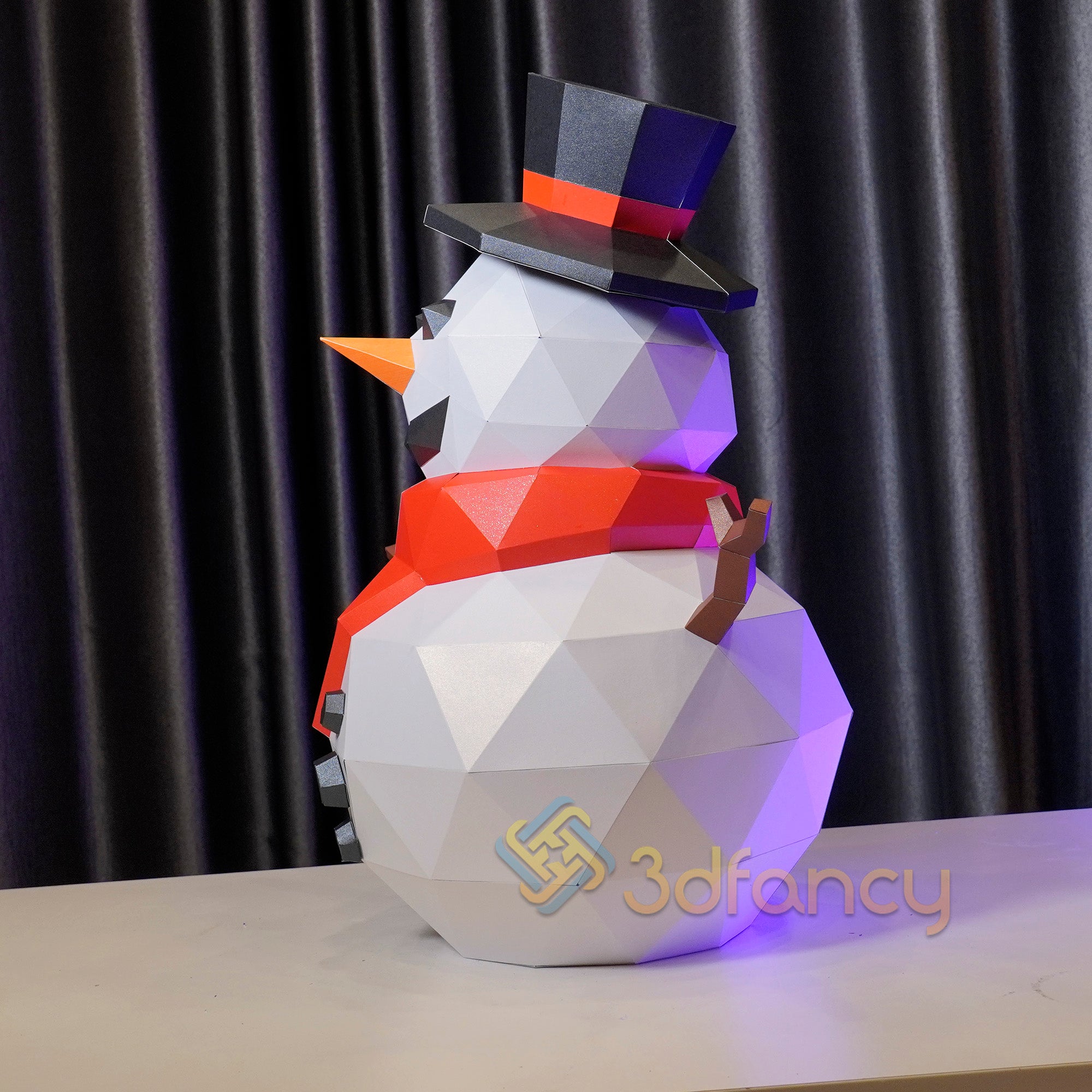 Papercraft Snowman 